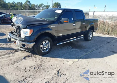 2011 Ford F150 Supercrew из США, поврежденный, VIN 1FTFW1CT2BFA56512